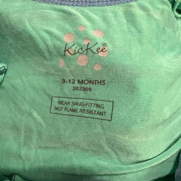 Kickee Pants Print Bamboo Print Footed Glass Later Alligator Unisex 9-12 Months - Picture 3 of 4